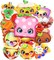 (20 Pack Bundle) – 3D Collectible Puffy Characters for Kids, 140+ Stickers